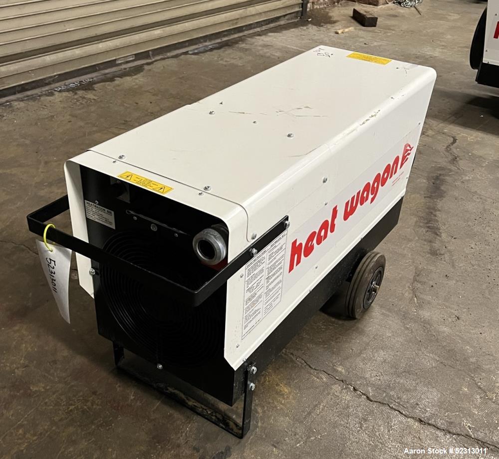 Used- Heat Wagon 60E Portable Electric Salamander Heater, Model P6000. 204,700 Max BTU Heat Output. 3 Heat settings: 24kW (8...