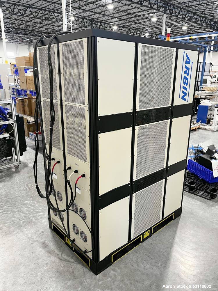 Unused Arbin RBT3202 Regenerative Battery Testing System – 2 Channels | 100kW/Channel | ±500A | 0–200V | 480V | Serial# 224319