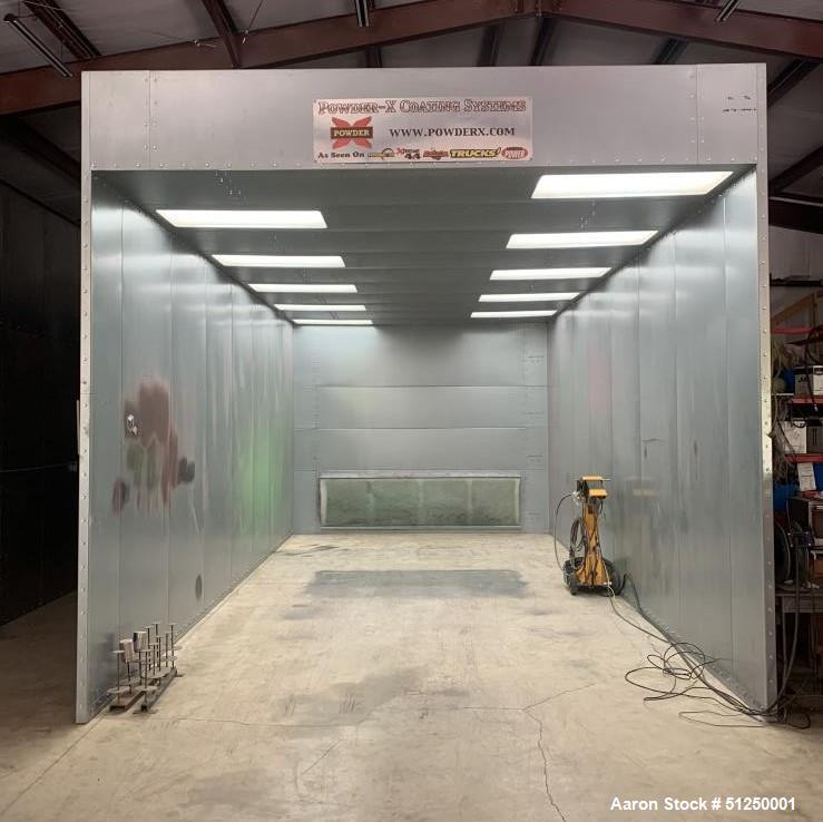 Used Powder X PSE101225 Spray Booth