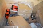 Used-Miscellaneous valves, connectors, wire, pelletizer head, motor and panel, housing.