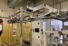 Used ITW Mima 5 Series Palletizer System with Pallet Wrapper, Labeling, Metal Detection & Conveyors