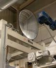 Used ITW Mima 5 Series Palletizer System with Pallet Wrapper, Labeling, Metal Detection & Conveyors