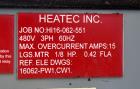 Used- Heatec Convectec Hot Oil Heater,