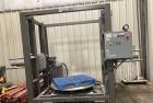 Used National Bulk Equipment Model 49-7SP-BBD Bulk Bag Deblocking System with Hydraulic Rams & Automated Turntable
