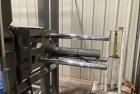 Used National Bulk Equipment Model 49-7SP-BBD Bulk Bag Deblocking System with Hydraulic Rams & Automated Turntable