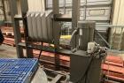 Used National Bulk Equipment Model 49-7SP-BBD Bulk Bag Deblocking System with Hydraulic Rams & Automated Turntable