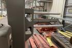 Used National Bulk Equipment Model 49-7SP-BBD Bulk Bag Deblocking System with Hydraulic Rams & Automated Turntable