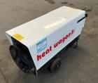 Used- Heat Wagon 60E Portable Electric Salamander Heater, Model P6000. 204,700 Max BTU Heat Output. 3 Heat settings: 24kW (8...