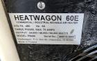 Used Heat Wagon 60E Portable Electric Salamander Heater, Model P6000. 204,700 Max BTU Heat Output. 3 Heat settings: 24kW (81,864 btuH), 48kW (163,728 btuH), 60kW (204,700 btuH). 3/60/480v, 1800 CFM. ...