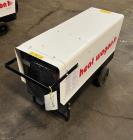 Used Heat Wagon 60E Portable Electric Salamander Heater, Model P6000. 204,700 Max BTU Heat Output. 3 Heat settings: 24kW (81,864 btuH), 48kW (163,728 btuH), 60kW (204,700 btuH). 3/60/480v, 1800 CFM. ...