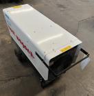 Used Heat Wagon 60E Portable Electric Salamander Heater, Model P6000. 204,700 Max BTU Heat Output. 3 Heat settings: 24kW (81,864 btuH), 48kW (163,728 btuH), 60kW (204,700 btuH). 3/60/480v, 1800 CFM. ...