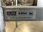 Used- ULine Economy Stainless Steel Worktable with Bottom Shelf, 304 Stainless Steel. 60