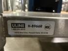 Used- ULine Stainless Steel Worktable with Sink, 304 Stainless Steel. 60