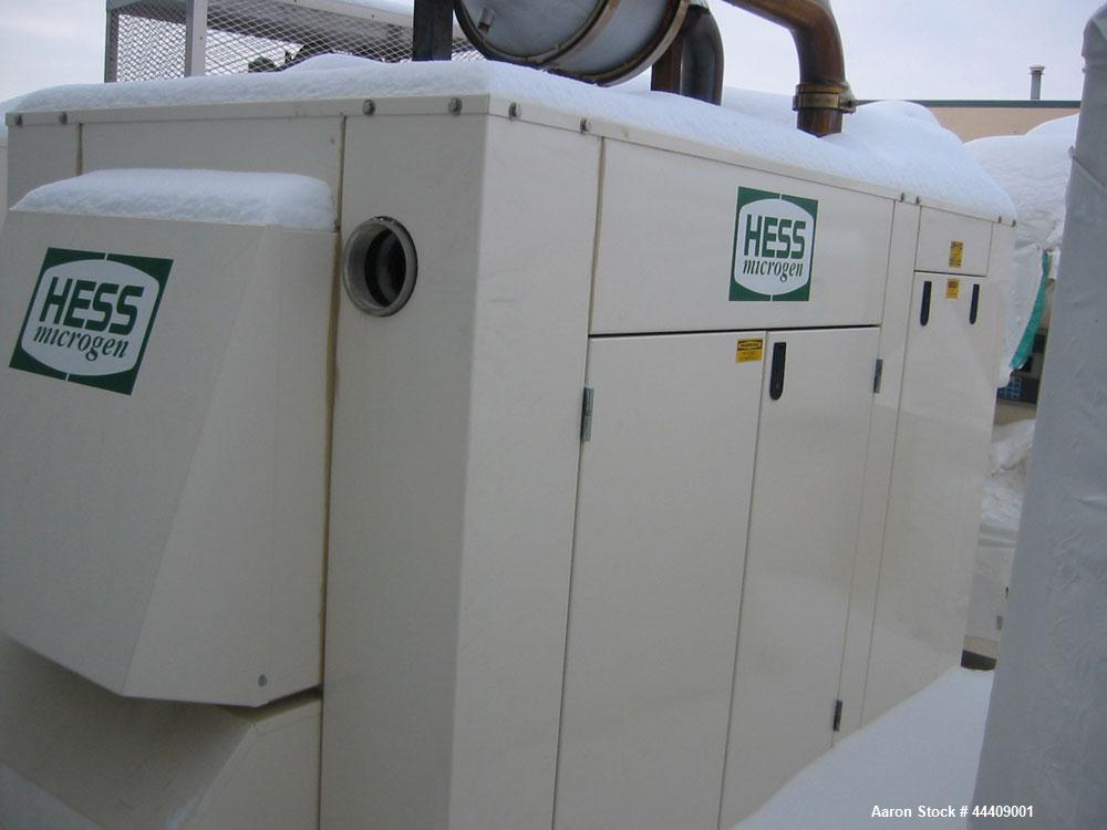 UsedHess Microgen 200 Packaged Cogeneration System, 200kW, 60Hz, 1,80