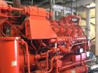 Used Waukesha 1300 kW standby (1180 kW peak shave or 1050 kW continious) natural gas generator set, Model L7042GSID SN-C-93775/1 Enginator Package. 3/60/277/480V. 1200 RPM engine rated 1834 HP. Inclu...