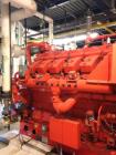 Used Waukesha 1300 kW standby (1180 kW peak shave or 1050 kW continious) natural gas generator set, Model L7042GSID SN-C-93775/1 Enginator Package. 3/60/277/480V. 1200 RPM engine rated 1834 HP. Inclu...