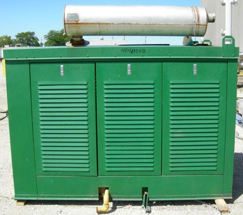 Used Kohler 90 kW Natural Gas Generator Set, model 100RZ2272 Fast Response II. Ford model LSG-8751-6005-A engine, SN 02692 B-27-TK. 3/60/277-480V, 1800 rpm, 150 amp main line circuit breaker, spec #7...