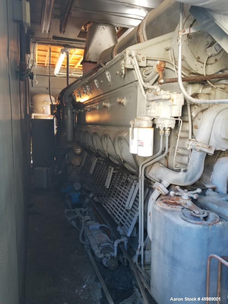 Used Kato 1500 kW Diesel Generator