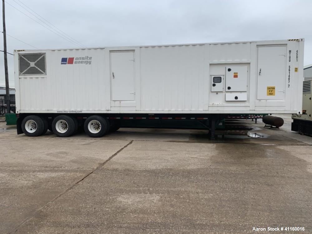 Used MTU 1000 KW (1250 KVA) Tier 2 Diesel Generator Set