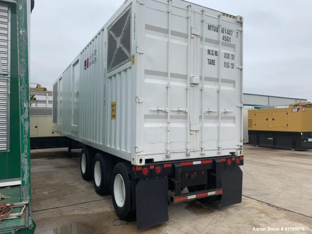 Used MTU 1000 KW (1250 KVA) Tier 2 Diesel Generator Set