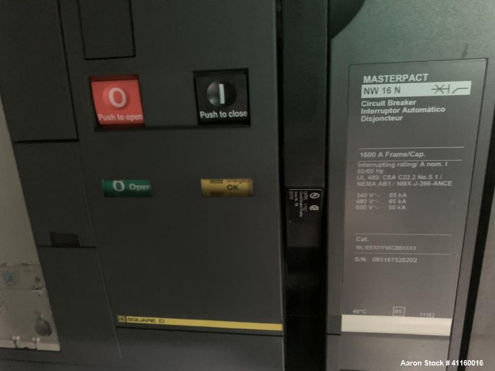 Used MTU 1000 KW (1250 KVA) Tier 2 Diesel Generator Set