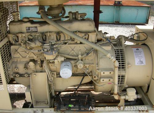 Used Kohler 45 kW natural gas generator set, model 45RZ72, SN-286397, Fast Response II. Ford model CSG-6491-6005-F, SN-11891 R-10-RG natural gas engine rated 82HP @ 1800 RPM. 3/60/120-208/277-480V, 8...