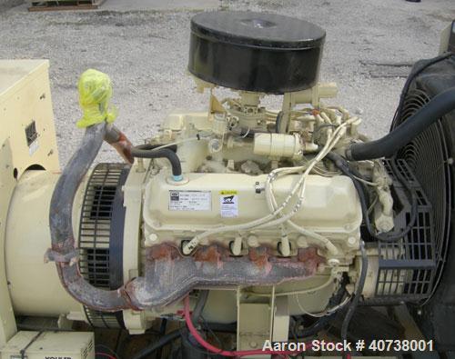 Used Kohler 60 kW natural gas standby generator, model 70RZ. Spec #PA-187255. 3/60/277-480V. Ford V8 engine, model LSG-875I-6005A. Includes a Kohler transfer switch, model K-168341-0225. 84 hours on ...