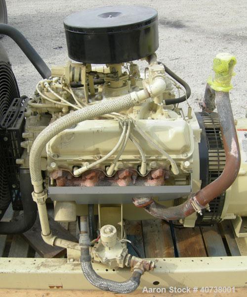 Used Kohler 60 kW natural gas standby generator, model 70RZ. Spec #PA-187255. 3/60/277-480V. Ford V8 engine, model LSG-875I-6005A. Includes a Kohler transfer switch, model K-168341-0225. 84 hours on ...
