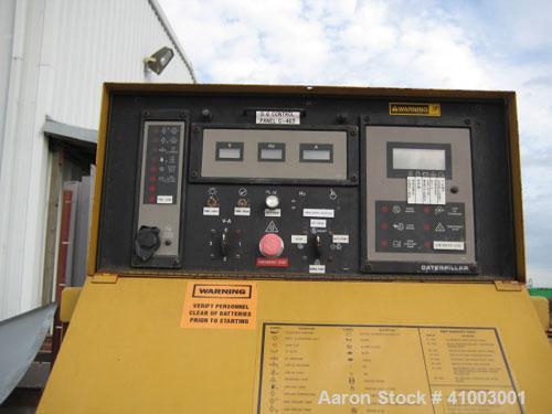Used Cat 400 kW Diesel Generator Set. 3/60/277-480V. CAT 3408B engine. 168 hours. Built 1990. No muffler.