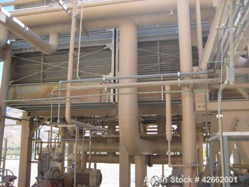 Used Jenbacher Diane 5MW Cogen plant consisting of; (2) Jenbacher - 20 cylinder, 4000HP., NG fired, 1500 RPM engine, with 1800 RPM speed increaser gearboxes; each with Kato 2.5 MW, 3/60/4160V,432A, 1...