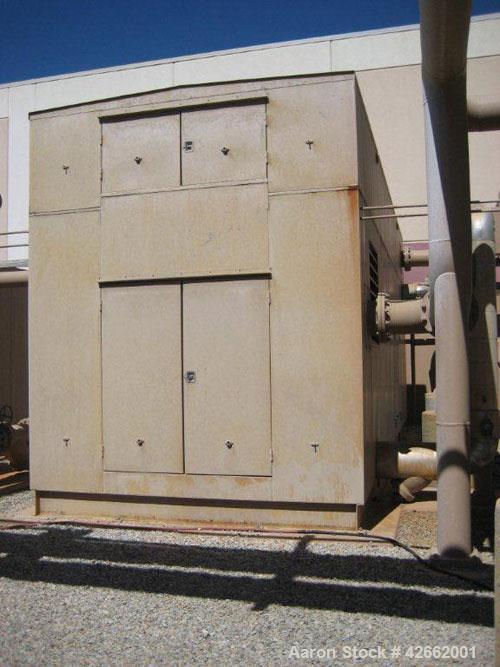 Used Jenbacher Diane 5MW Cogen plant consisting of; (2) Jenbacher - 20 cylinder, 4000HP., NG fired, 1500 RPM engine, with 1800 RPM speed increaser gearboxes; each with Kato 2.5 MW, 3/60/4160V,432A, 1...