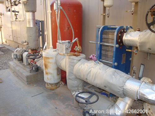 Used Jenbacher Diane 5MW Cogen plant consisting of; (2) Jenbacher - 20 cylinder, 4000HP., NG fired, 1500 RPM engine, with 1800 RPM speed increaser gearboxes; each with Kato 2.5 MW, 3/60/4160V,432A, 1...