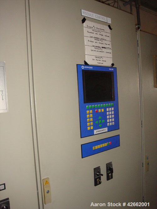 Used Jenbacher Diane 5MW Cogen plant consisting of; (2) Jenbacher - 20 cylinder, 4000HP., NG fired, 1500 RPM engine, with 1800 RPM speed increaser gearboxes; each with Kato 2.5 MW, 3/60/4160V,432A, 1...