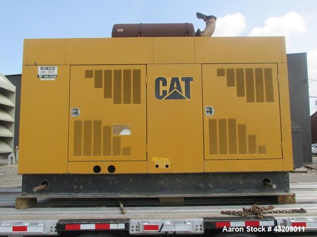 Used Caterpillar 300 kW diesel generator. CAT 3406 engine