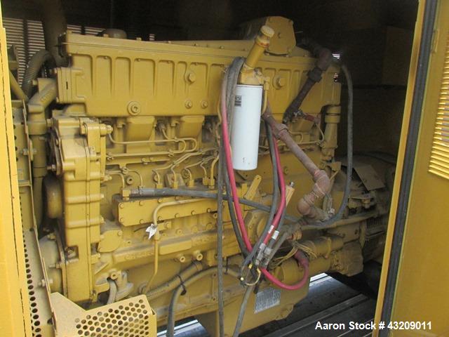 Used Caterpillar 300 kW diesel generator. CAT 3406 engine