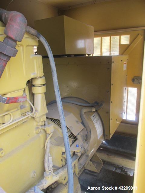 Used Caterpillar 300 kW diesel generator. CAT 3406 engine