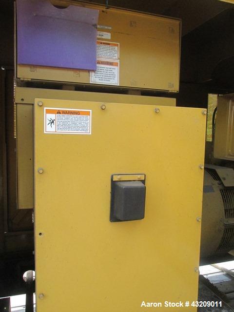 Used Caterpillar 300 kW diesel generator. CAT 3406 engine