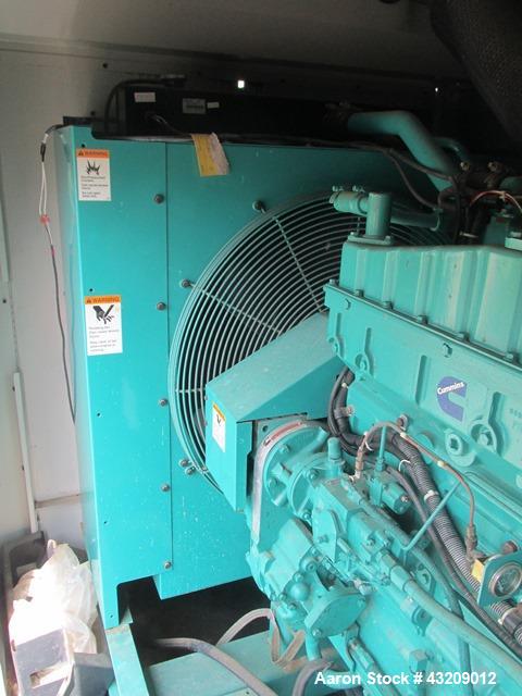 Used Cummins 350 kW standby diesel generator model DFCC. Cummins NTA-855-G3