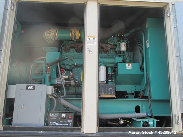 Used Cummins 350 kW standby diesel generator model DFCC. Cummins NTA-855-G3
