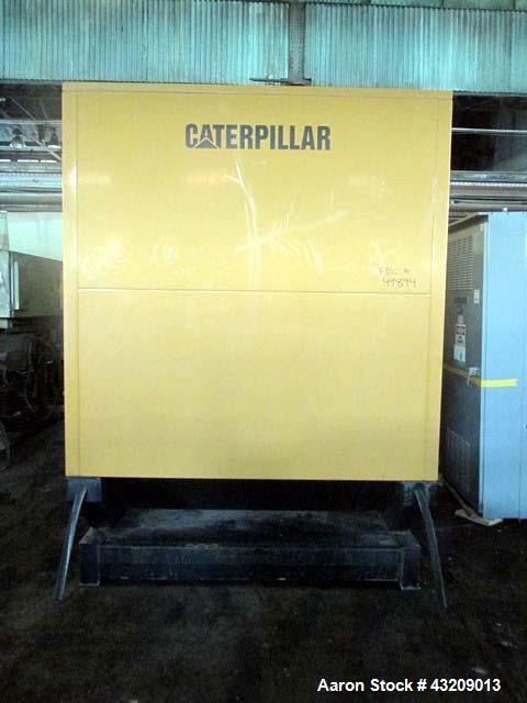 Used Caterpillar 750 kW diesel generator set. CAT 3412 engine