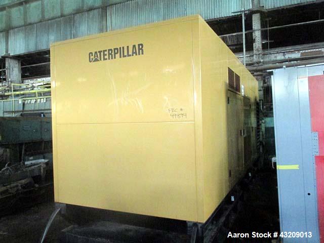 Used Caterpillar 750 kW diesel generator set. CAT 3412 engine