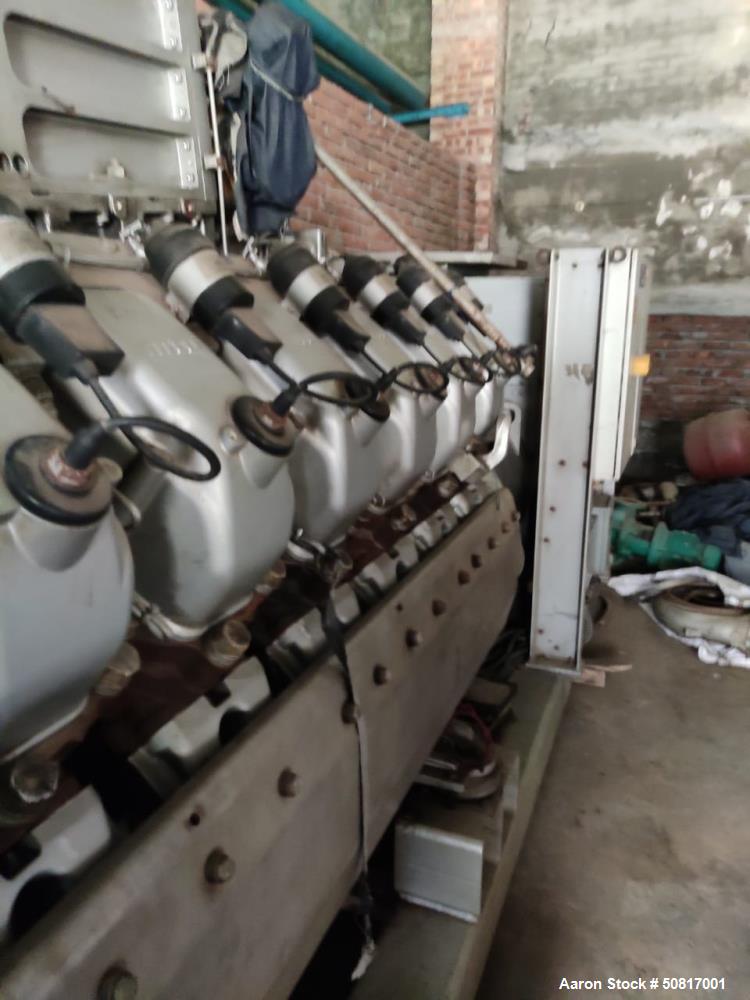 Used MTU Friedrichshafen GmbH 1550kW Gas Generator Set