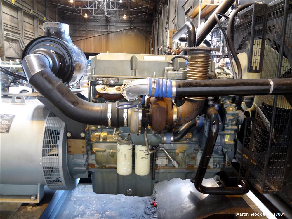 Used Detroit Diesel 510 kW standby diesel generator set