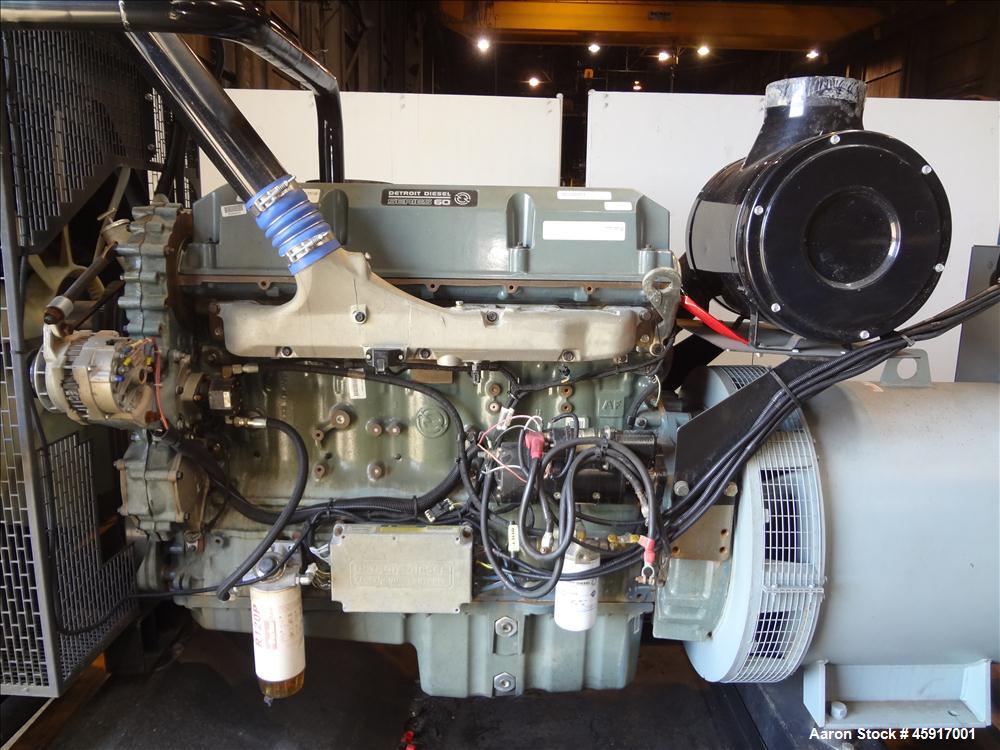 Used Detroit Diesel 510 kW standby diesel generator set