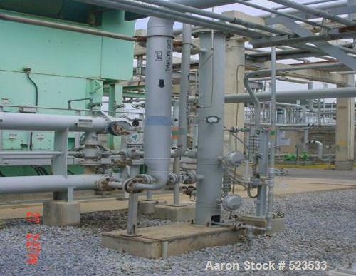 USED: Alstom Tornado 5.1 mw gas turbine generator set, 3/60/4160V. Kato generator. 11,299 btu/kwh (lhv). 11,085 rpm speed. The package includes the following auxiliary equipment: natural gas treatmen...