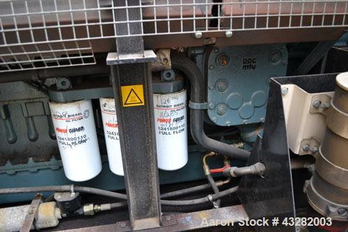 Used Atlas Copco QAC 1006 Package, DDC/MTU, 1000kW standby (900kW prime) portable diesel generator set. DDC/MTU model 16V2000 R163-7K37, EPA Tier 1, four-stroke diesel engine. Mecc-Alte Model ECO 43-...