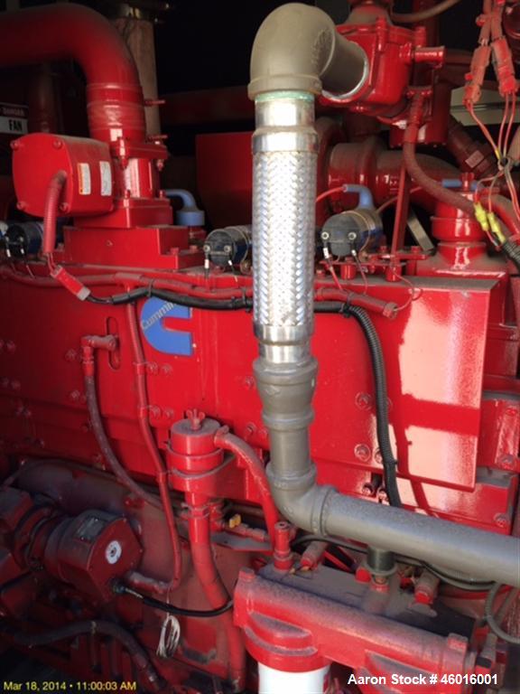 Used Baldor / Cummins 250 kW Standby Natural Gas Generator Set