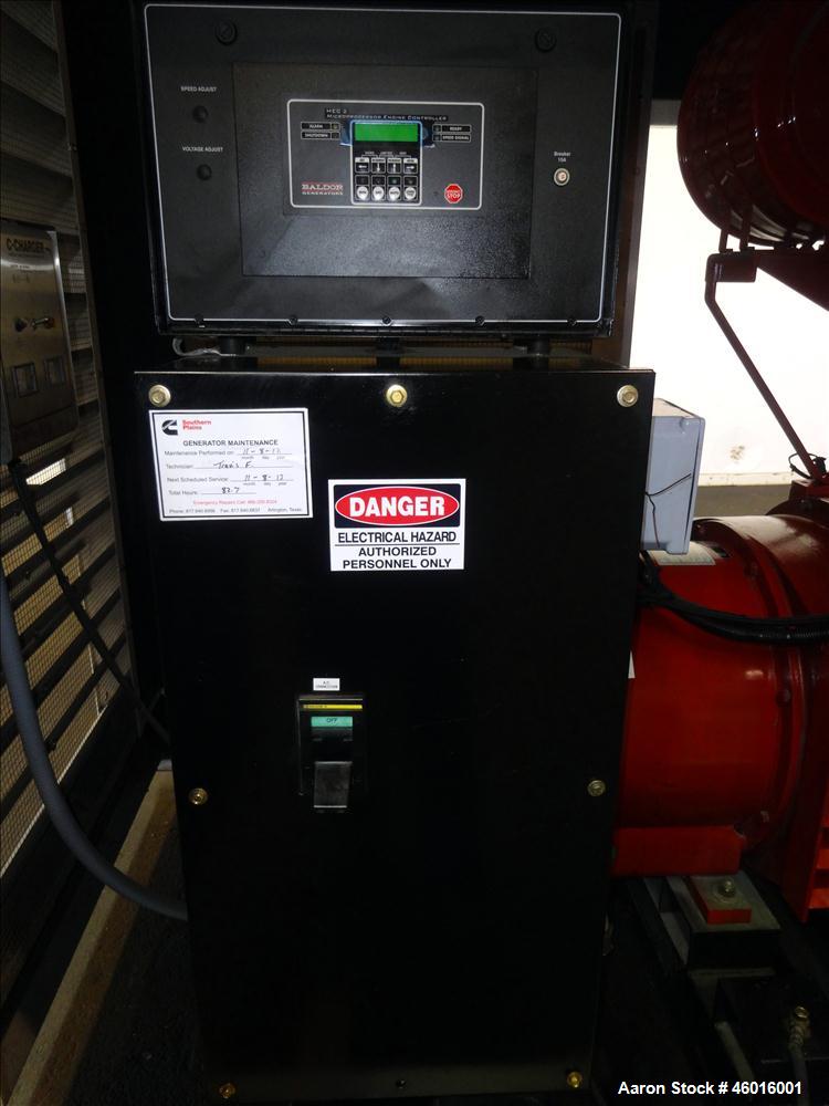 Used Baldor / Cummins 250 kW Standby Natural Gas Generator Set