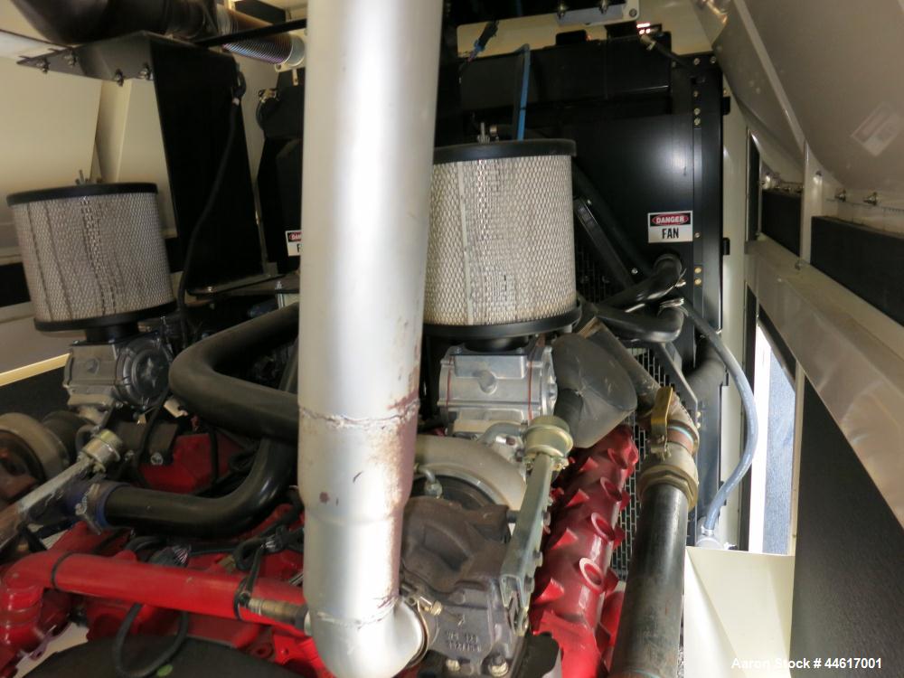 Used Baldor 332 kW standby (300 kW prime) natural gas generator set, model 1GLC350-2N, SN-P1008160005. NGE 18.3L engine model D183L rated 503 HP at 1800 RPM, 10.5:1 compression ratio, EPA Emissions C...