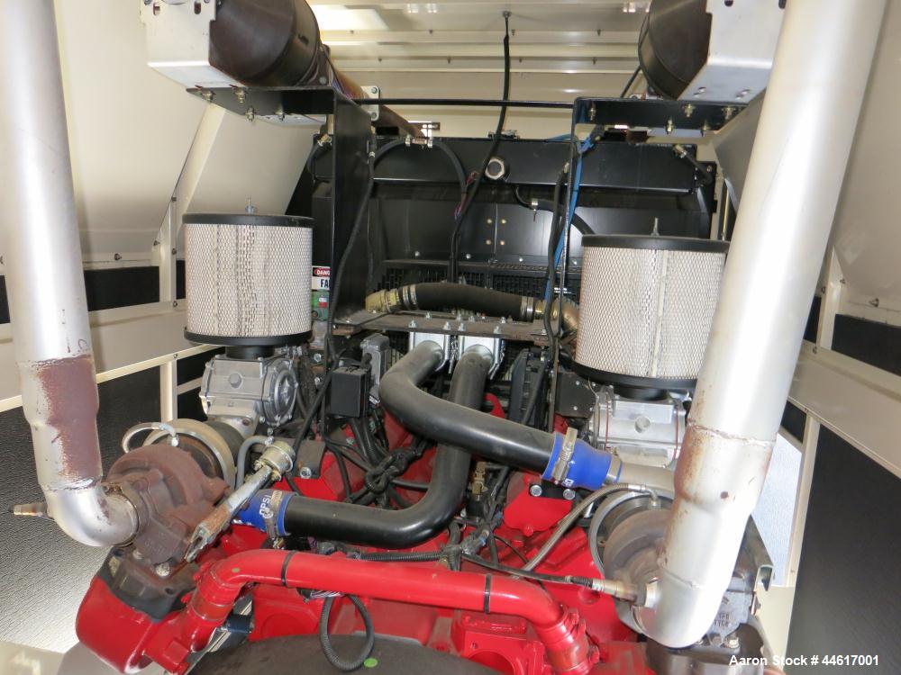 Used Baldor 332 kW standby (300 kW prime) natural gas generator set, model 1GLC350-2N, SN-P1008160005. NGE 18.3L engine model D183L rated 503 HP at 1800 RPM, 10.5:1 compression ratio, EPA Emissions C...